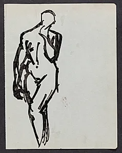 Modelstudie by Astrid Holm