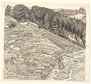 Moderen begyndte sin vandring by Fritz Syberg