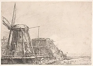 Møllen by Rembrandt van Rijn