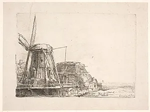 Møllen by Rembrandt van Rijn