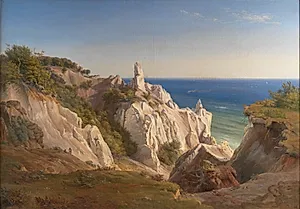 Møns Klint by Louis Gurlitt