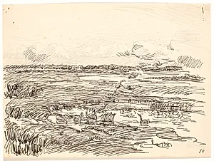 Moselandskab by Fritz Syberg