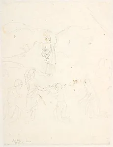Moses stiger ned fra Sinai by Dankvart Dreyer