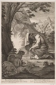 Moses ved den brændende tornebusk