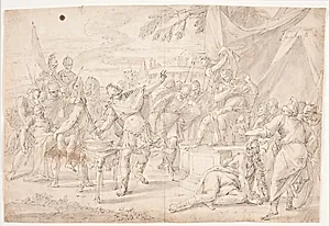 Mucius Scaevola by Hendrik Krock