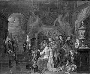 Musicerende selskab by Ignatius van der Beken