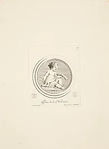 Musikkens genius by Madame de Pompadour