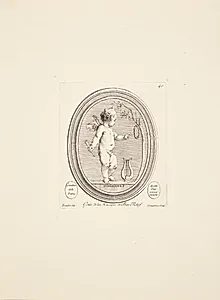 Musikkens genius by Madame de Pompadour