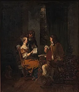 Musiktimen by Gerbrand van den Eeckhout