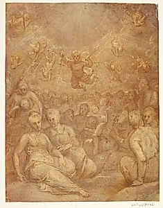 Mytologisk scene (?) by Otto van Veen