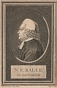 N. E. Balle by Gerhard Ludvig Lahde