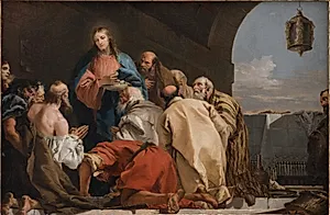 Nadverens indstiftelse by Giovanni Domenico Tiepolo