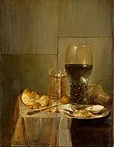 Nature morte by Pieter Claesz