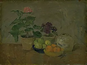 Nature morte by Isakson, Karl