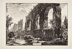 Nero's aquadukt by Giovanni Battista Piranesi