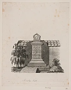 Nicolai Abraham Kalls Gravminde by Gerhard Ludvig Lahde