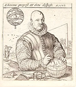 Nicolaus Petri van Deventer by Hendrick Goltzius