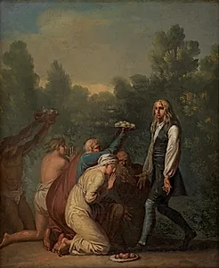 Niels Klim hyldes af qvamiterne