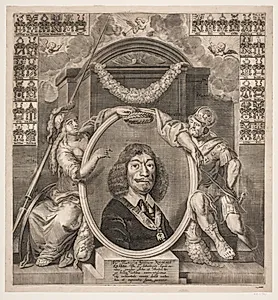 Niels Krabbe. Fra ligprædiken by Albert Haelwegh