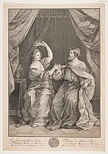 Ninus og Semiramis by J.M. Preisler