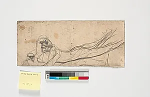 Nøgen kvindeskikkelse by Isakson, Karl