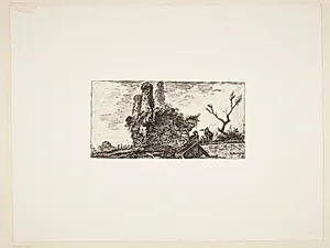 Nogle prospekter med triumfbuer og andre monumenter rejst af romerne, hvoraf nogle er i Rom, andre at finde forskellige steder i Italien by Giovanni Battista Piranesi