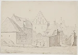 Nørreport i Ribe by Jørgen Roed