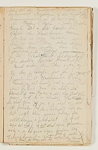 Notater, fortsat fra blad 14 recto. Om det østromerske rige som smeltedigel for forskellige kulturer; og om "Sejren": "Jeg skal sejre det ved jeg og det skal sejre gennem mig" by J.A. Jerichau (II)