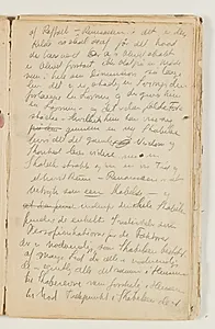 Notater, om skaberevnen, Raphael og renæssancen - "det er den Kilde vi skal øse af"; om himmellegemers konstellationer, "Harmonier", "Ligevægtsforhold"; om "Tid - Rum - Form - Spænding - Enhed. Uendelighed", der står i indbyrdes forhold til hinanden by J.A. Jerichau (II)