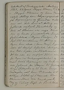 Notater vedrørende Skipper Klementes opstand og slaget ved Svendstrup mose. Afskrift efter Vendsyssel Aarbøger 1925 by Niels Larsen Stevns