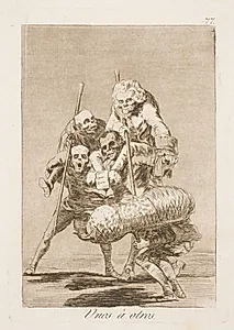 Nu er det deres tur by Francisco de Goya