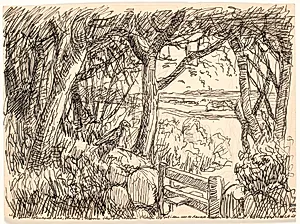 Nu faldt Efteraaret paa... by Fritz Syberg