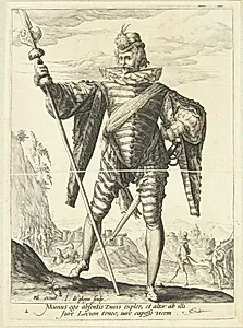 Oberstløjtnanten by Jacques de Gheyn II