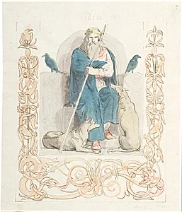 Odin by Lorenz Frølich