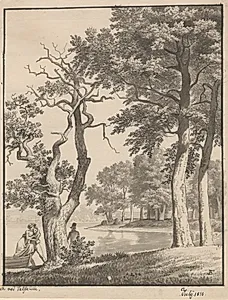 Øen ved Valsøelille, July 1810 by C.W. Eckersberg