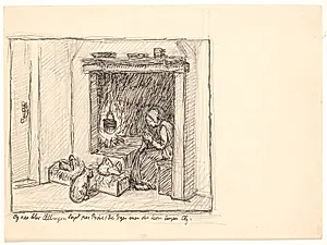 Og saa blev Ællingen taget paa Prøve... by Fritz Syberg