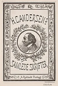 Omslag til H. C. Andersens samlede skrifter