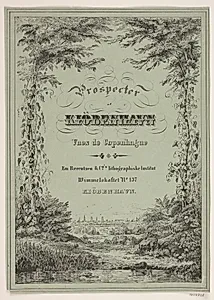Omslag til "Prospecter af Kiöbenhavn" by Ubekendt