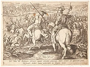 Opløsningen af den spanske fjende by Philips Galle