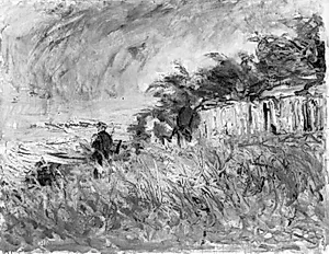 Optrækkende tordenvejr. Gilleleje