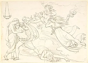 Orestes forfulgt af erinyerne