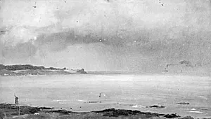 Øresund ved Strandmøllen by Vilhelm Petersen