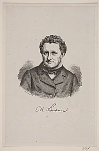 Orla Lehmann by Johan Frederik Rosenstand