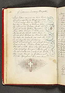 Ornamentslyng, et kors samt vers af Ingemann. Side 20 by Johan Thomas Lundbye