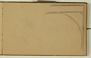 Ornamentstudie by Niels Larsen Stevns