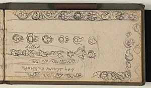 Ornamentstudier og notater by Niels Larsen Stevns