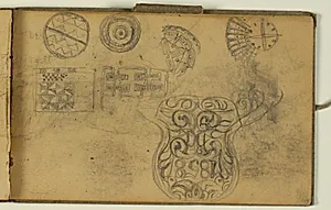 Ornamentstudier by Niels Larsen Stevns