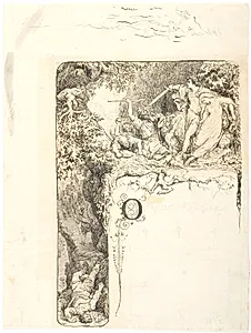 Overfaldet i bjergene by Lorenz Frølich