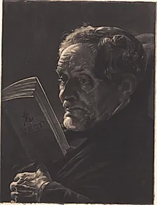 Overlæge C.V. Zahrtmann by Peter Ilsted