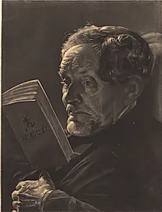 Overlæge C.V. Zahrtmann by Peter Ilsted
